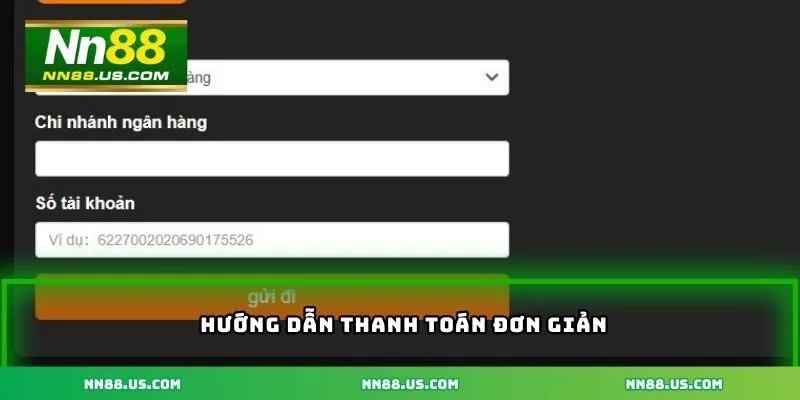 Hướng dẫn thanh toán đơn giản